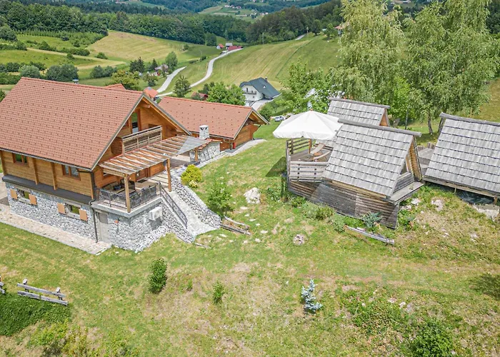 Brvnara House Of Nature With Sauna And Tents - Happy Planina pri Sevnici